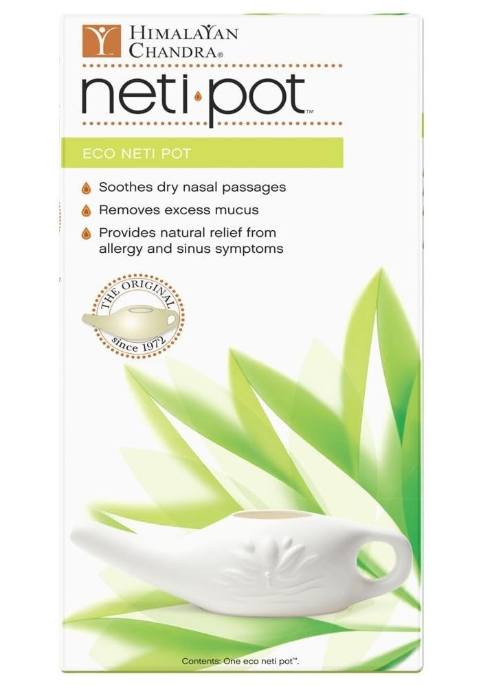 Himalayan Chandra Eco Neti Pot for Natural Sinus Relief - Image 2